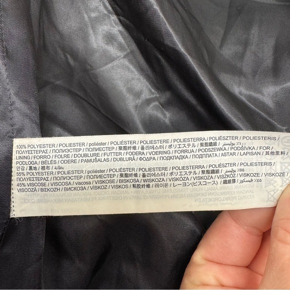 MNG Mango Faux Fur Coat Size S Burgundy - Picture 9 of 12